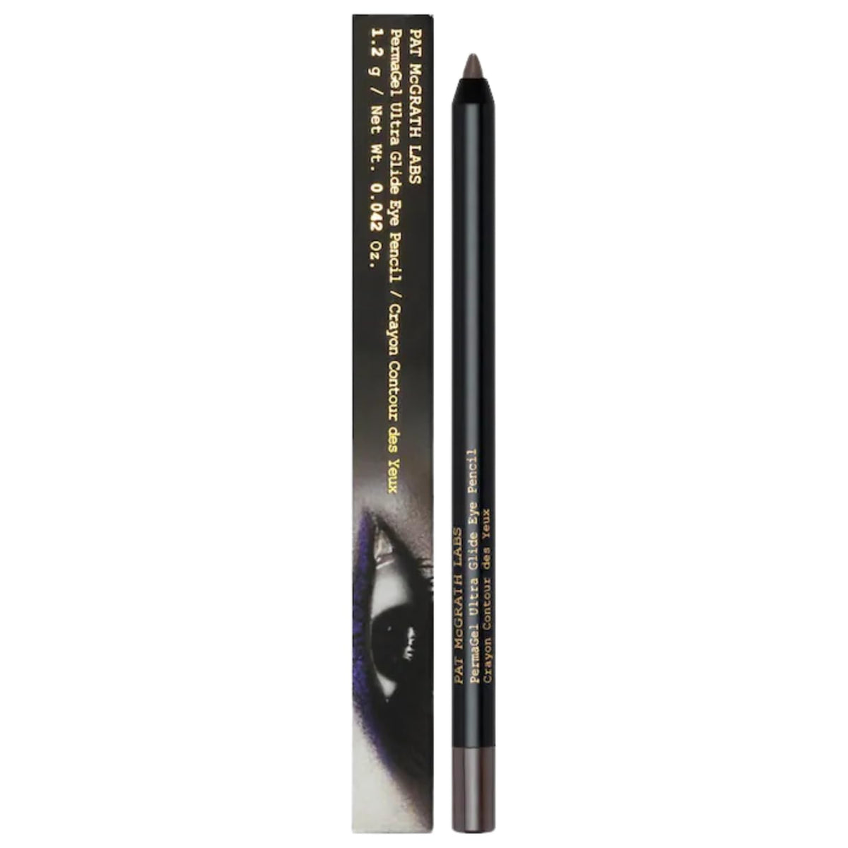 Pat McGrath Labs Permagel Ultra Glide Eye Pencil - BLK Coffee Espresso Brown - Waterproof Gel Eyeliner, Ultra-Pigmented, Smudgeproof, Transfer-Proof
