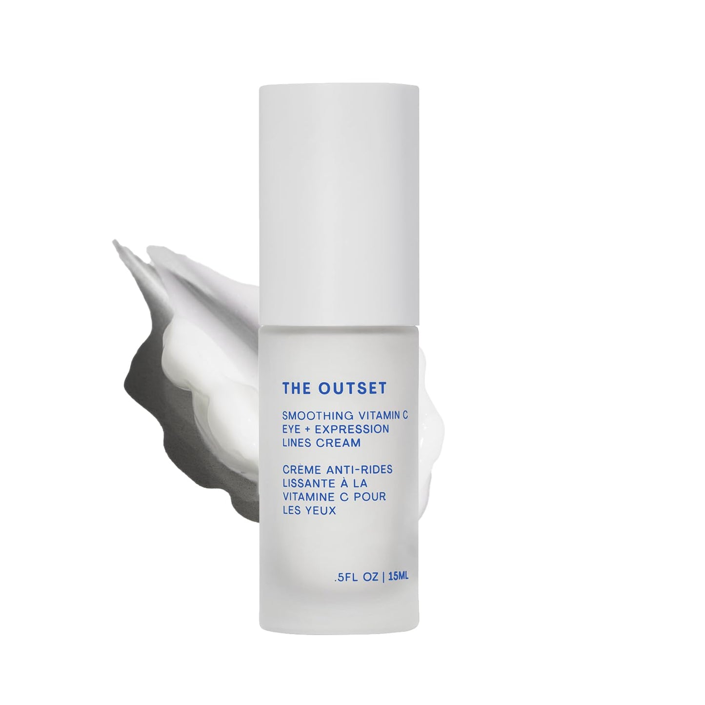 The Outset Vitamin C Eye Cream, Brightening, Hydrating & Wrinkle-Reducing for Fine Lines & Expression Wrinkles, Gentle, Fragrance-Free, Clean, Vegan Beauty & Personal Care The Outset