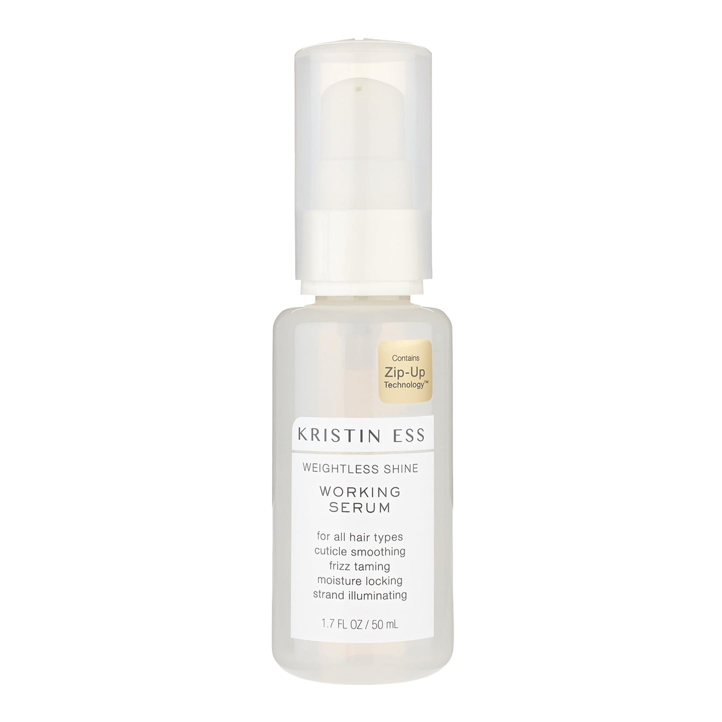 Kristin Ess Hair Weightless Shine Working Hair Serum for Dry Damaged Hair - Frizz Taming, Anti Breakage, Moisture Locking + Shine Enhancing - Color + Beauty & Personal Care Kristin Ess