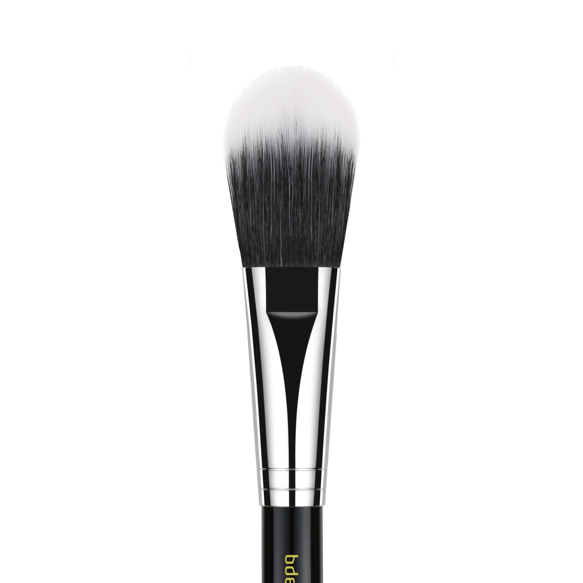 Bdellium Tools Professional Makeup Brush - Maestro Series 965 Duet Fiber Blusher - With Mix of Soft Synthetic & Natural Fibers, For Applying Pop