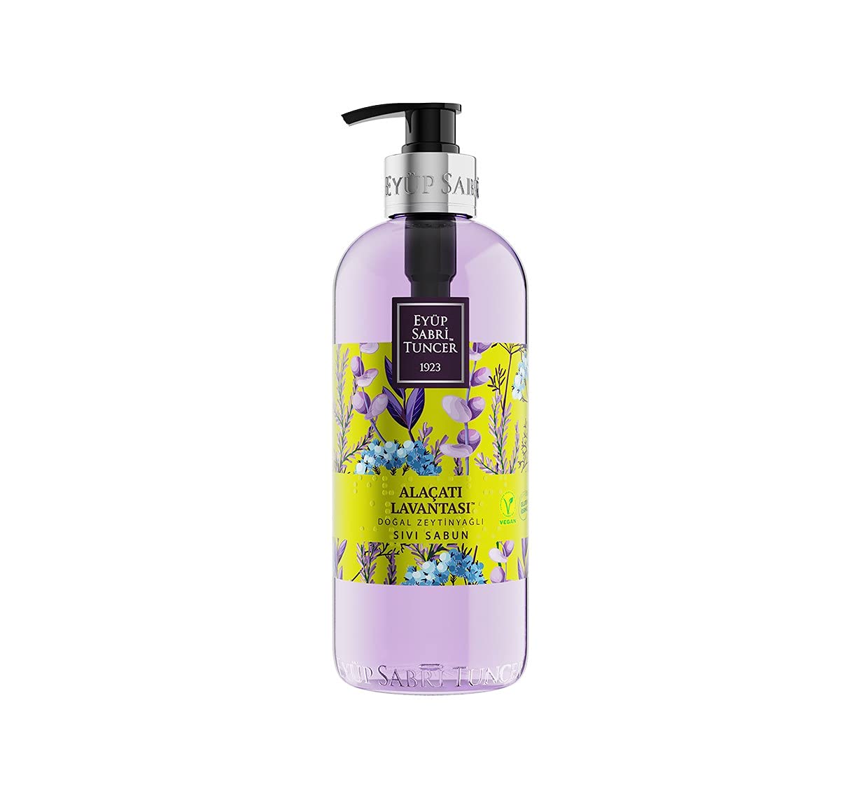 EST Eyup Sabri Tuncer 1923 - Natural Soap Series (Liquid Alacati Lavender -Natural Olive Oil, 500ml) Beauty & Personal Care EST