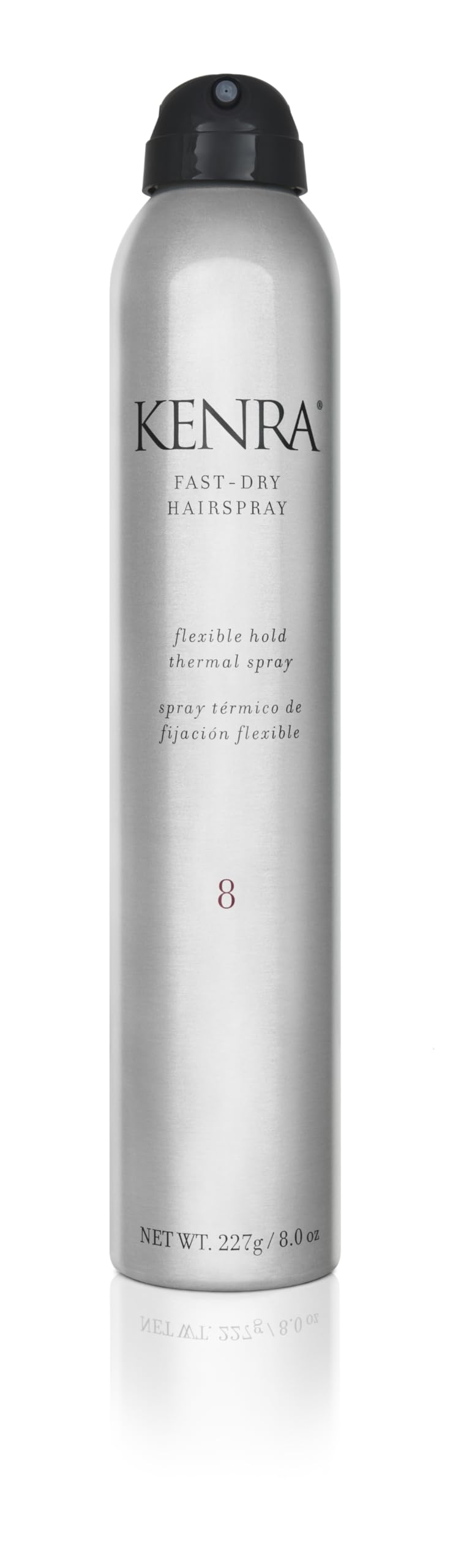 Kenra Professional Fast Dry Hairspray 8 | Flexible Hold Thermal Spray | Multifunctional Spray, Ideal For Both Styling & Finishing | Lightweight