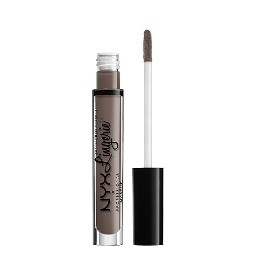 NYX PROFESSIONAL MAKEUP Lip Lingerie Matte Liquid Lipstick - Scandalous (Teal With Silver Shimmer) Beauty & Personal Care NYX PROFESSIONAL MAKEUP