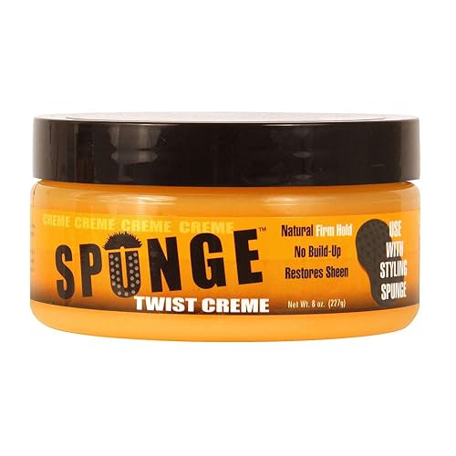 SPUNGE Barber Beauty Salon Regular Hold Hair Twist Creme 8 oz HP-SPU6016 Beauty & Personal Care Spunge