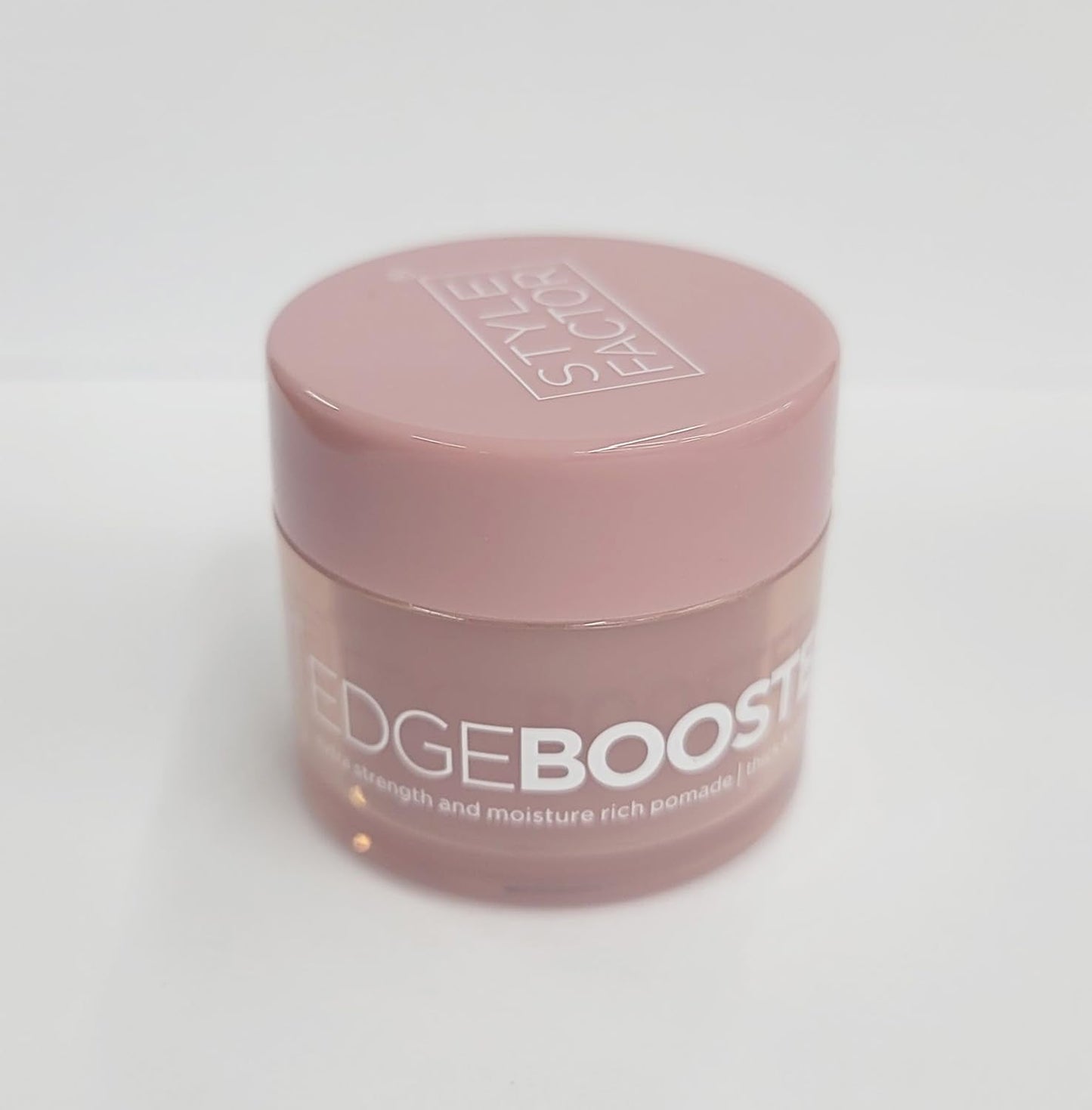 Style Factor Edge Booster Extra Strength and Moisture Rich Pomade 0.85oz Mini Travel Size (0.85oz, Pack of 1, Morganite) Beauty & Personal Care Style Factor