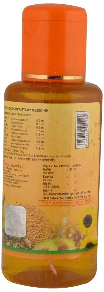Patanjali Tejus Tailum, 100 ml