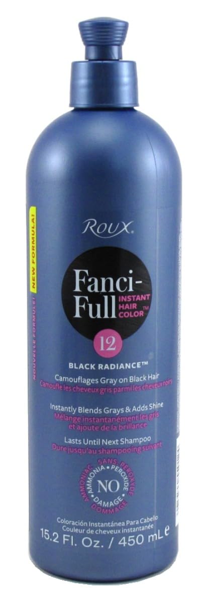 Roux Fanci-Full Rinse #12 Black Radiance 15.2 Ounce (Pack of 6) Beauty & Personal Care Roux