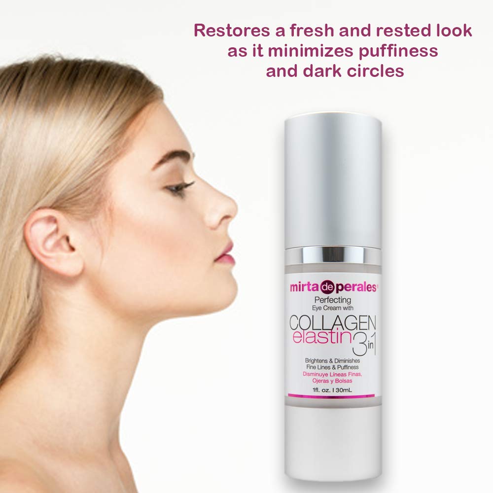Perfecting Eye Cream with Collagen Elastin Beauty & Personal Care Mirta De Perales