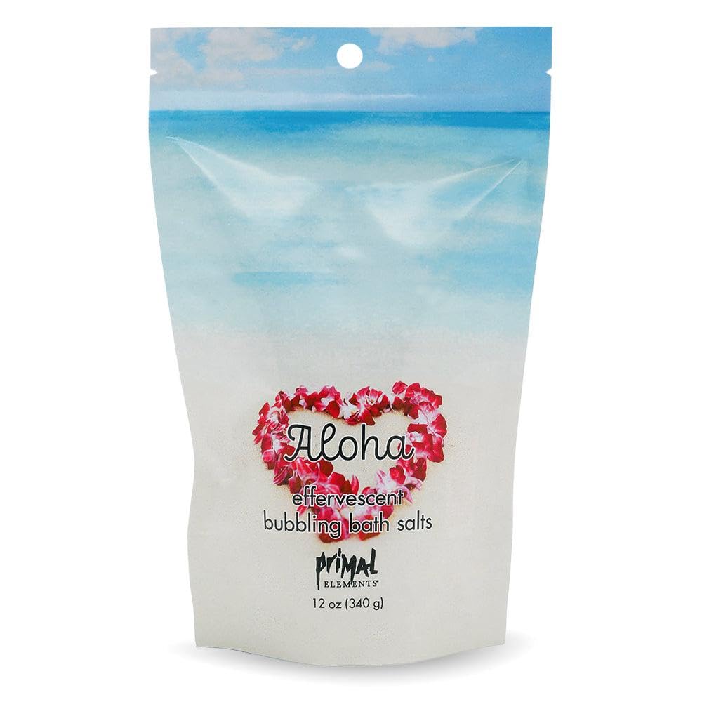 Bubbling Bath Salt - ALOHA Beauty and Personal Care Primal Elements