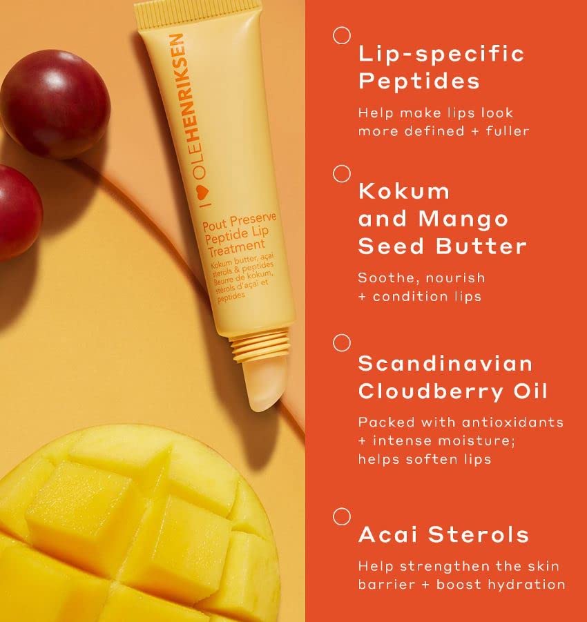 OLEHENRIKSEN Pout Preserve Peptide Lip Treatment Beauty and Personal Care Ole Henriksen