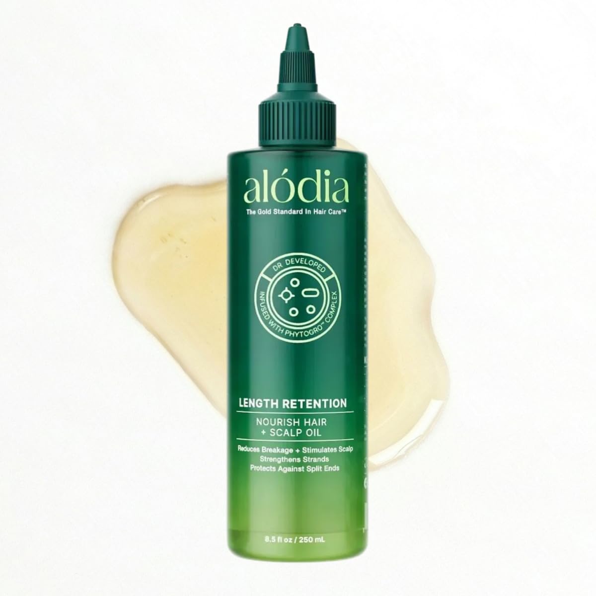 ALODIA Nourish Hair and Scalp Oil - Avocado Extract & Rosemary Hair Oil, Pre-Shampoo and Finishing Gloss for Length Retention - 8.5 Fl Oz (Pack of 1)