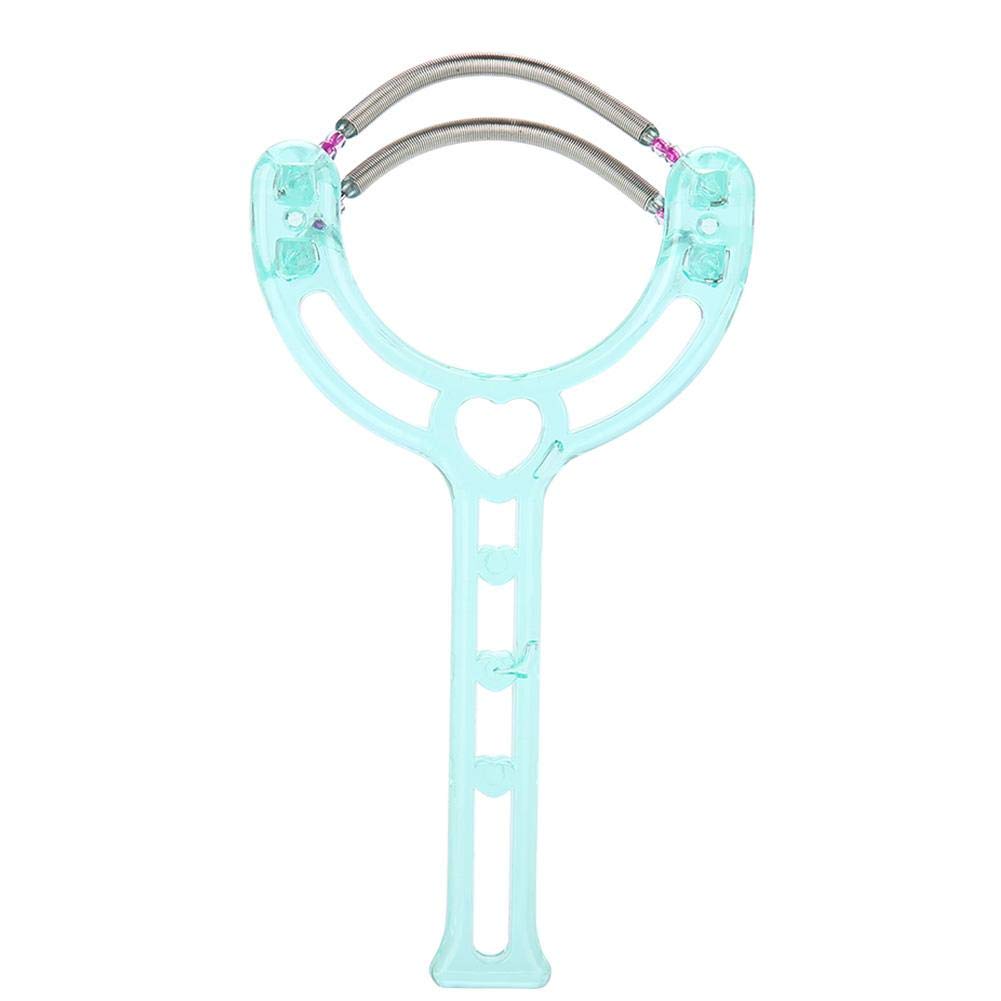 ANGGREK Hair Remover Portable Face Lips Hair Epilator Removal Plastic Spring Device Beauty Tool 2 Colors(Green) Beauty and Personal Care ANGGREK