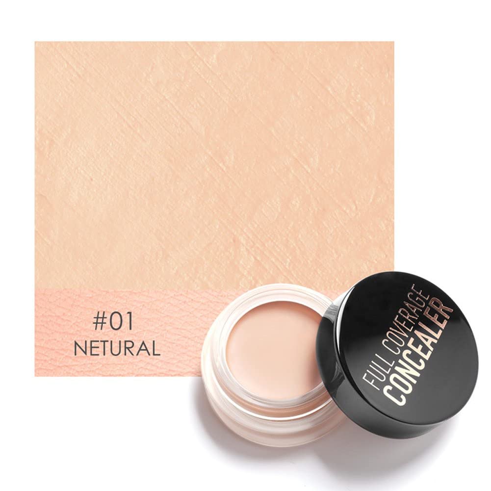 Semme Full Coverage Concealer Dark Circles Creamy Spot Correcting Concealer(#1) Beauty & Personal Care Semme