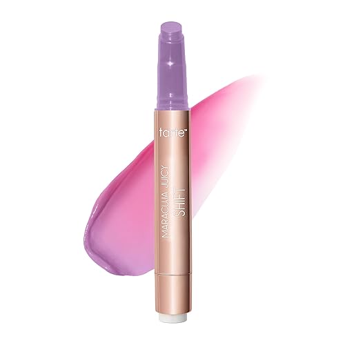 tarte maracuja juicy lip shift - Hydrating & Volumizing Lip Plumper Gloss Balm, Hyaluronic Acid, pH-Powered Plumping Lipgloss, High Shine Finish Beauty & Personal Care tarte