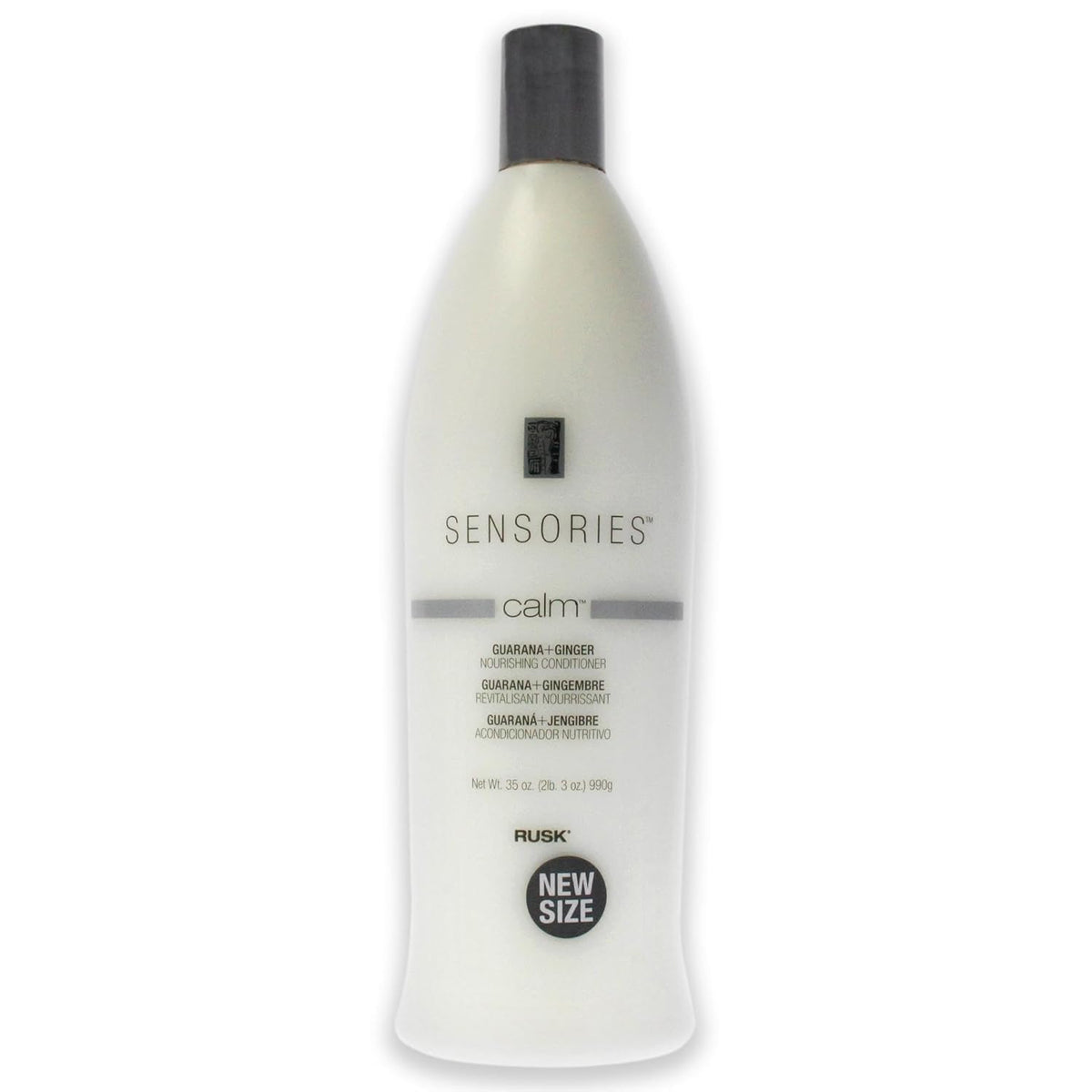 RUSK Sensories Calm Guarana and Ginger Nourishing Conditioner, Nourishes and Detangles all Hair Types, 33.8 fl. oz Beauty & Personal Care RUSK