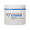 No7 Lift & Luminate Triple Action Fragrance Free Day Cream SPF 30 - Broad Spectrum Anti Aging Face Cream - Hydrating Hibiscus Peptides & Hyaluronic Beauty & Personal Care No7