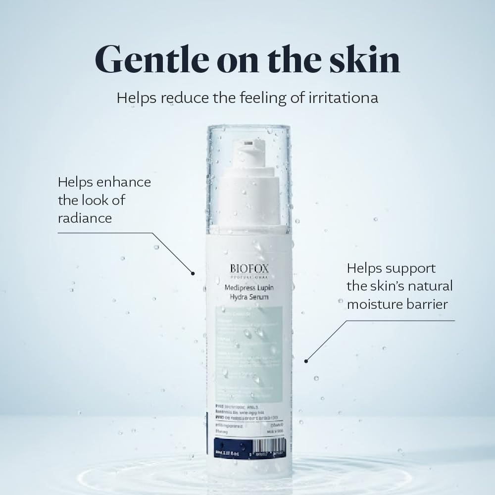 BIOFOX Medipress Rupin Hydra Serum 98ml - NMF-Inspired Moisture Boosting Serum with Lupine Protein, Peptides & Aquaporin Complex for Soft Beauty & Personal Care KPRODUCT4U