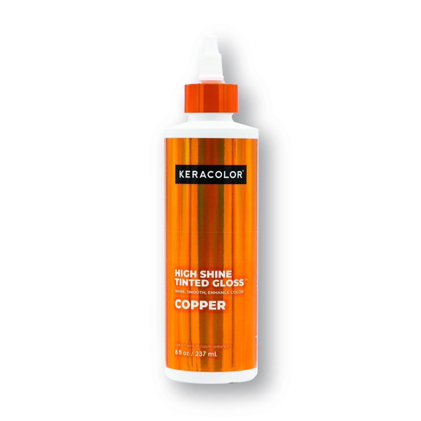 Keracolor High Shine Tinted Hair Gloss, In-Shower Hair Glaze, Sheer Color-Enhancing Glossing Treatment, Copper, 8 Fl Oz Beauty & Personal Care KERACOLOR
