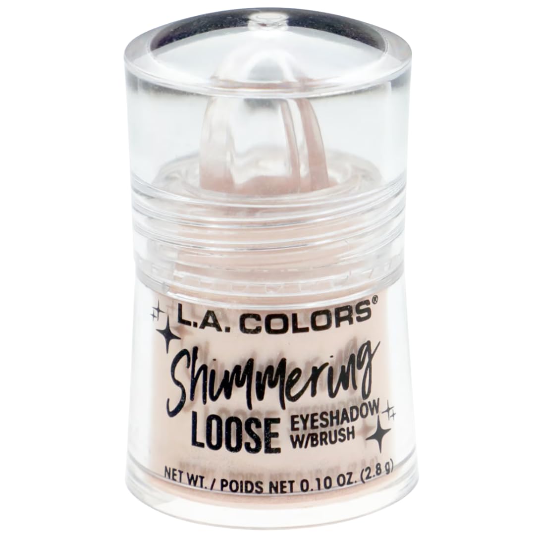 L.A. COLORS Shimmer Eyeshadow, C62197 honey suckle, 0.10 Oz