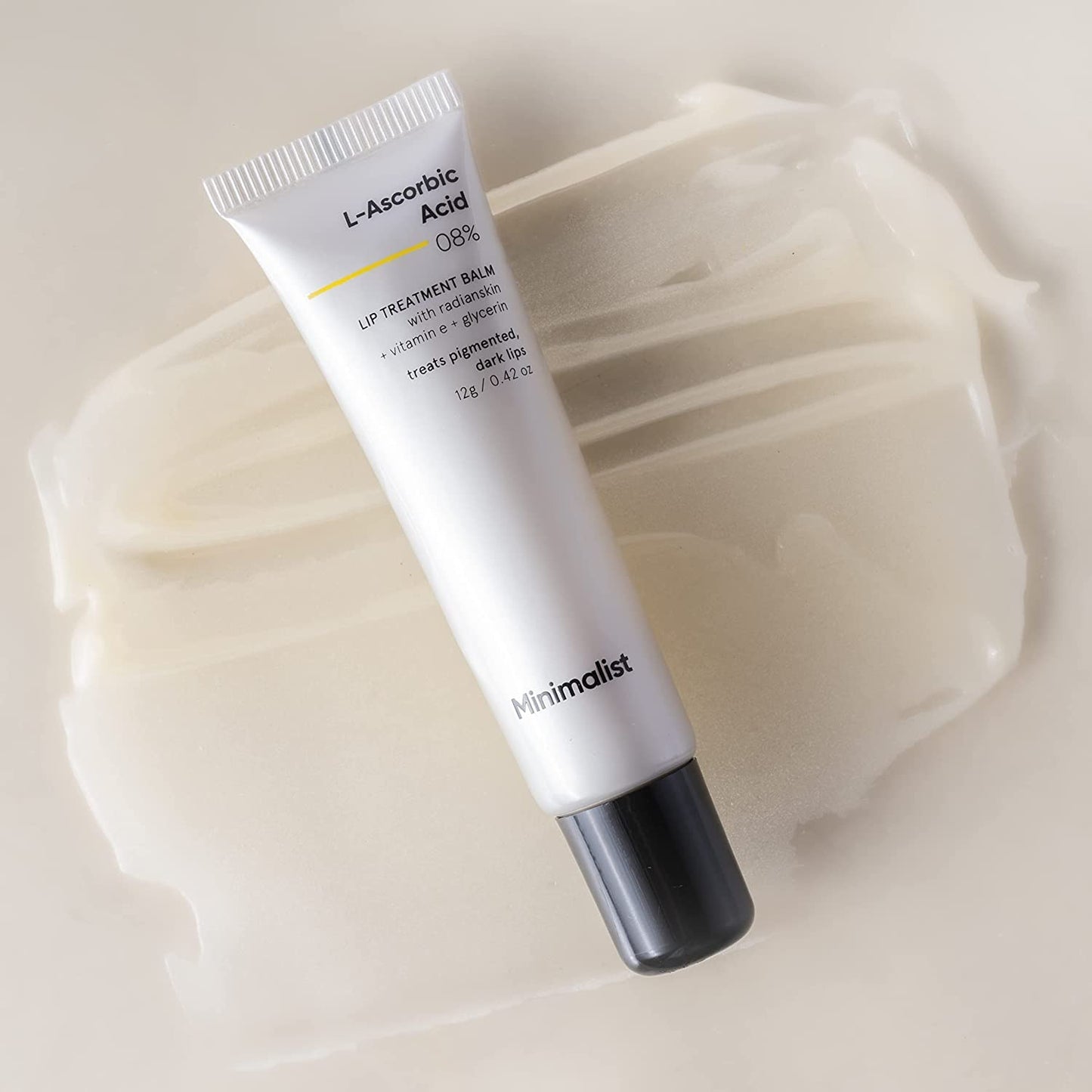 Careers 8% L-Ascorbic Acid Lip Treatment Balm with Vitamin E, Radianskin & Glycerine for Pigmented & Dark Lips - 12 gm Beauty and Personal Care Careers