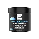 E Elegance Earth Fragrance Triple Action Hair Gel for Men And Women - Super Strong Hold, Extreme Volume, And Long Lasting Shine - Flake Free Beauty & Personal Care E Elegance