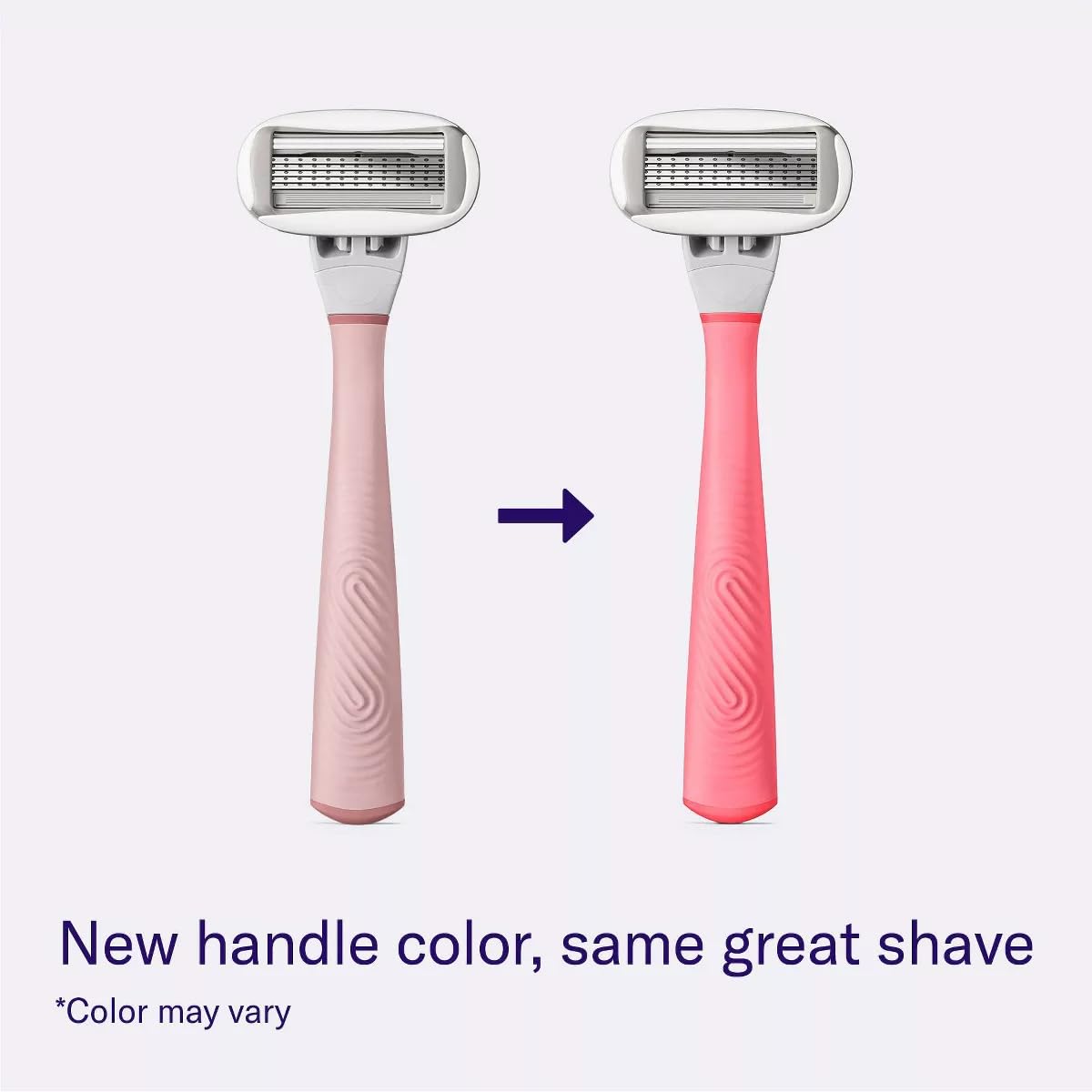 Flamingo 5-Blade Women's Razor - 1 Razor Handle + 2 Razor Blade Refills - Rose Beauty and Personal Care Flamingo
