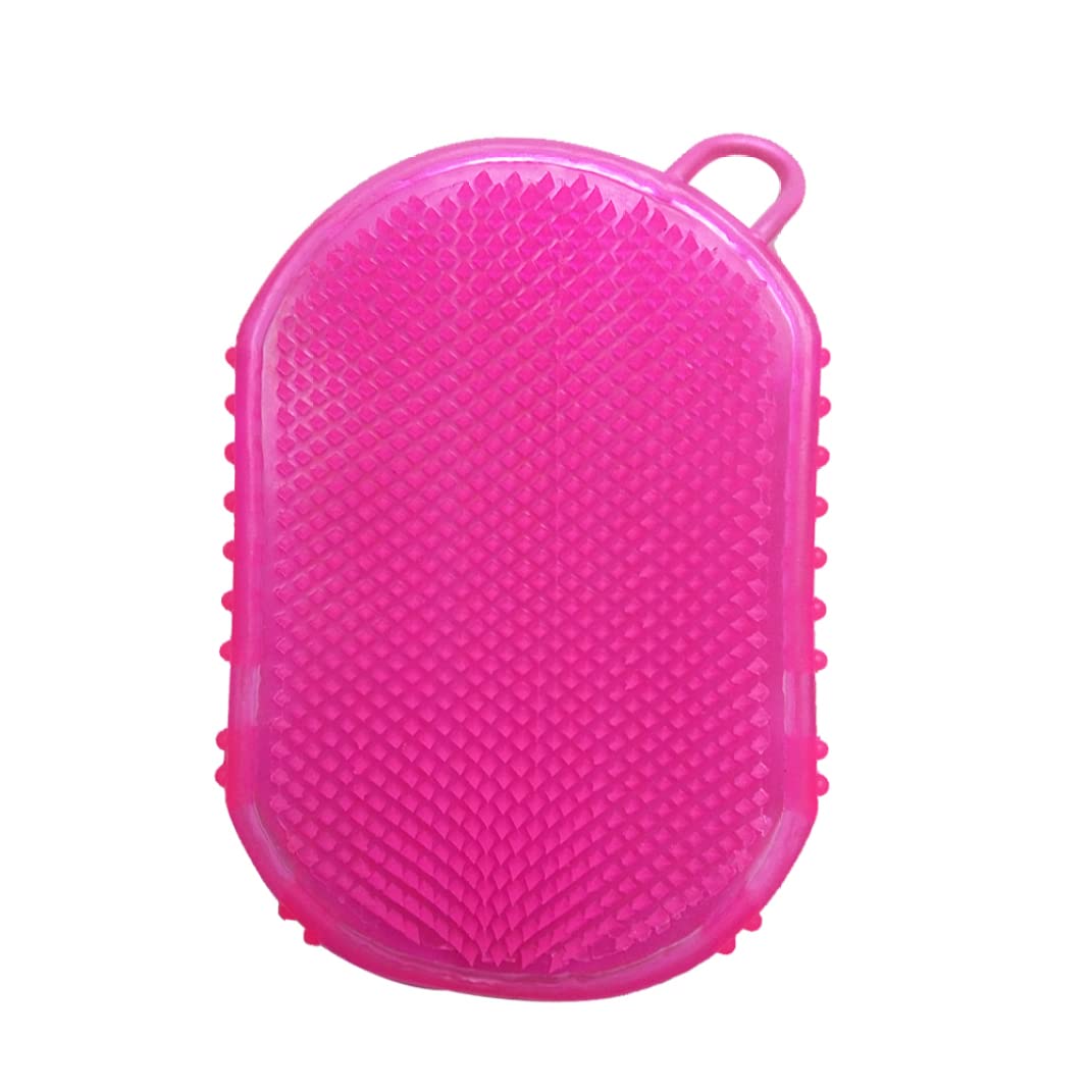 Xoeryoy Silicone Body Scrubber Glove Silicone Loofah Body Scrubber Glove Silicone Shower Scrubber Silicone Body Brush for Massager Relaxation(Random Beauty and Personal Care Xoeryoy