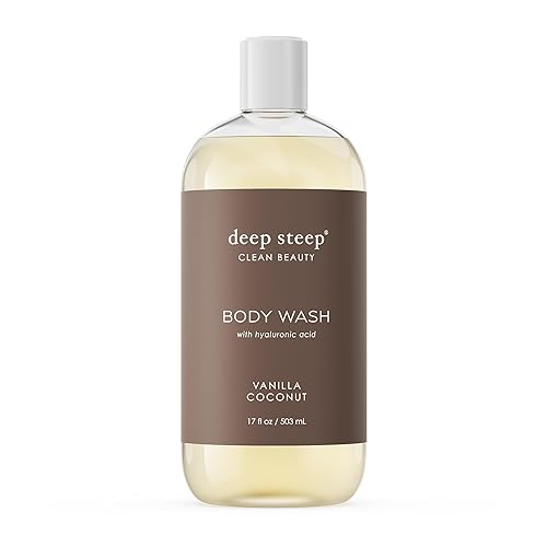 Deep Steep Body Wash, 17oz (Vanilla Coconut) Beauty & Personal Care Deep Steep