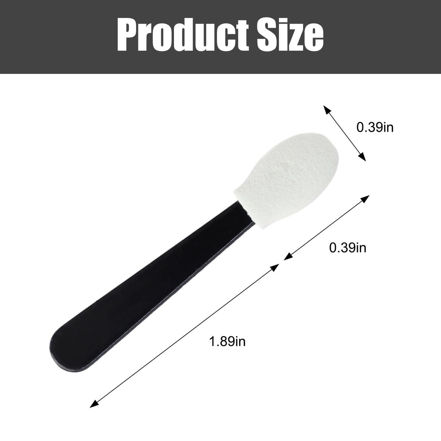 120PCS Eyeshadow Applicators,Eye Shadow Applicator Sticks,Mini Disposable Eyeshadowapplicator,Portable Eyeshadow Sponge,Suitable for Women Beauty & Personal Care PKRFCJ