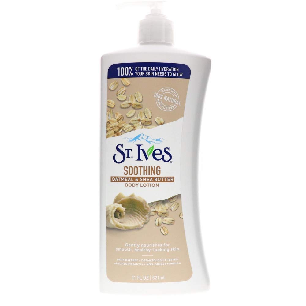 Saint Ives St. Ives Body Lotion, Oatmeal and Shea Butter, 21 oz (Pack of 4) (B07CL15SCQ) Beauty & Personal Care St. Ives