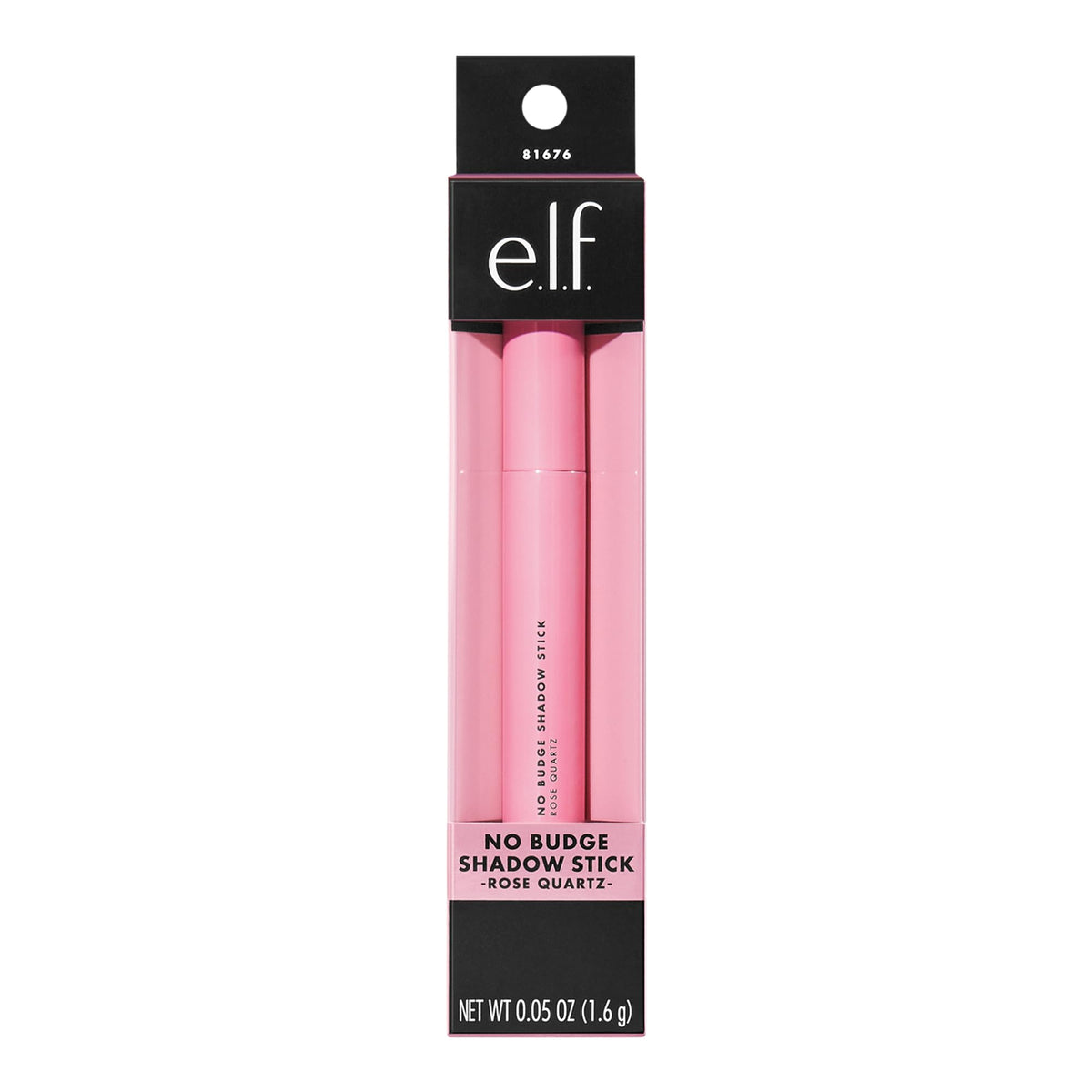 e.l.f. No Budge Shadow Stick, Long-Lasting Cream Eyeshadow Stick For High-Pigment, Metallic Color, Vegan , Rose Quartz Beauty & Personal Care e.l.f.
