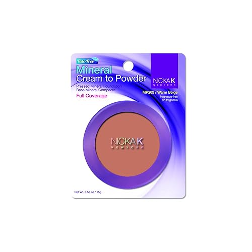 Nicka K Mineral Cream to Powder Full Coverage Beauty & Personal Care NICKA K NEW YORK