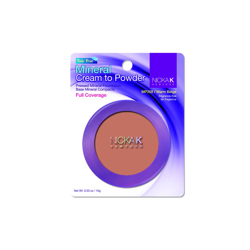 Nicka K Mineral Cream to Powder Full Coverage Beauty & Personal Care NICKA K NEW YORK