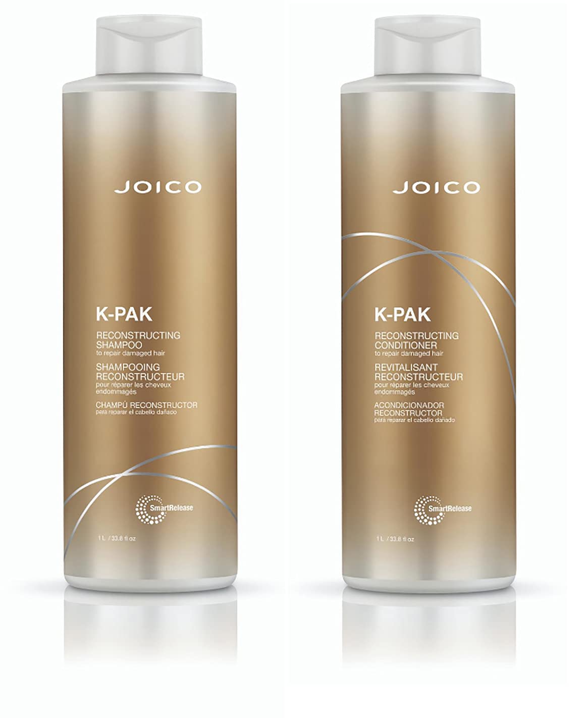 Joico K-PAK Daily Shampoo & Conditioner Set to Repair Damage, 33.8-Ounce Beauty & Personal Care Joico