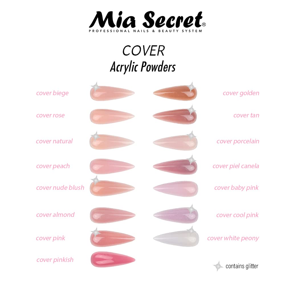 Mia Secret Cover Nude Blush Acrylic Powder 1oz Beauty & Personal Care Mia Secret