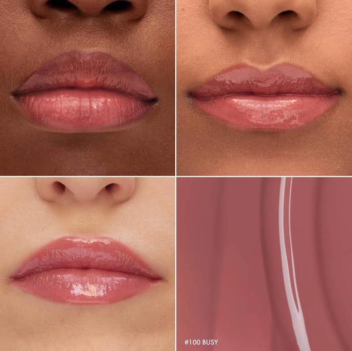 SEPHORA Collection Glossed Lip Gloss - 100 Busy (dusty pink) 0.16 oz / 5 mL Beauty & Personal Care SEPHORA