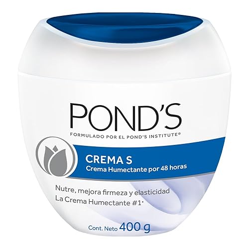 Pond's S Cream Humectant Moistening, 14oz Crema Humetante y Magnificante S De Ponds 400gr (1) Beauty & Personal Care POND'S