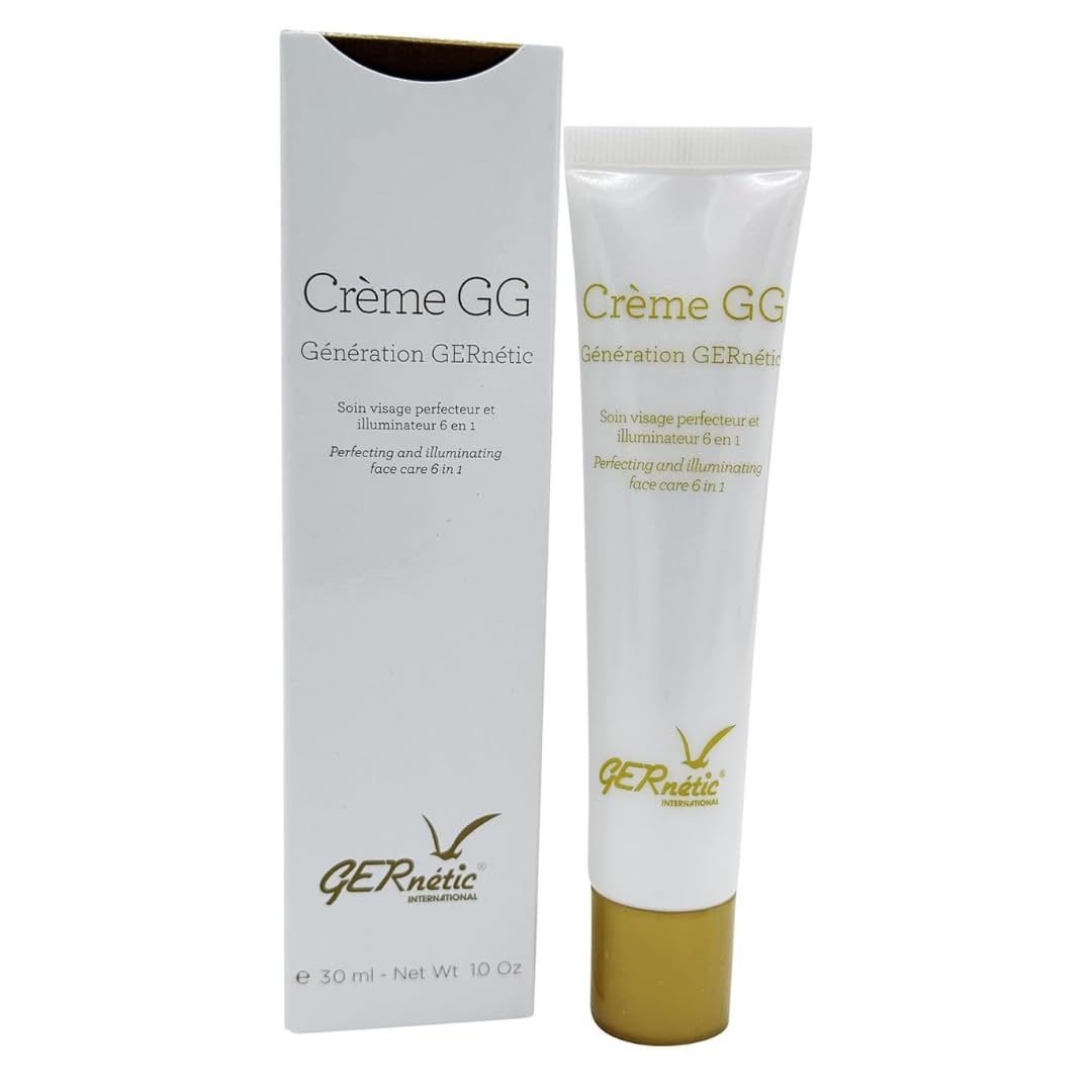 Gernetic GG Cream - 6-in-1 Perfecting Tinted Moisturizer with Peptides, Restorative Formula, UV Protection, 30ml/1oz Beauty & Personal Care Gernetic International
