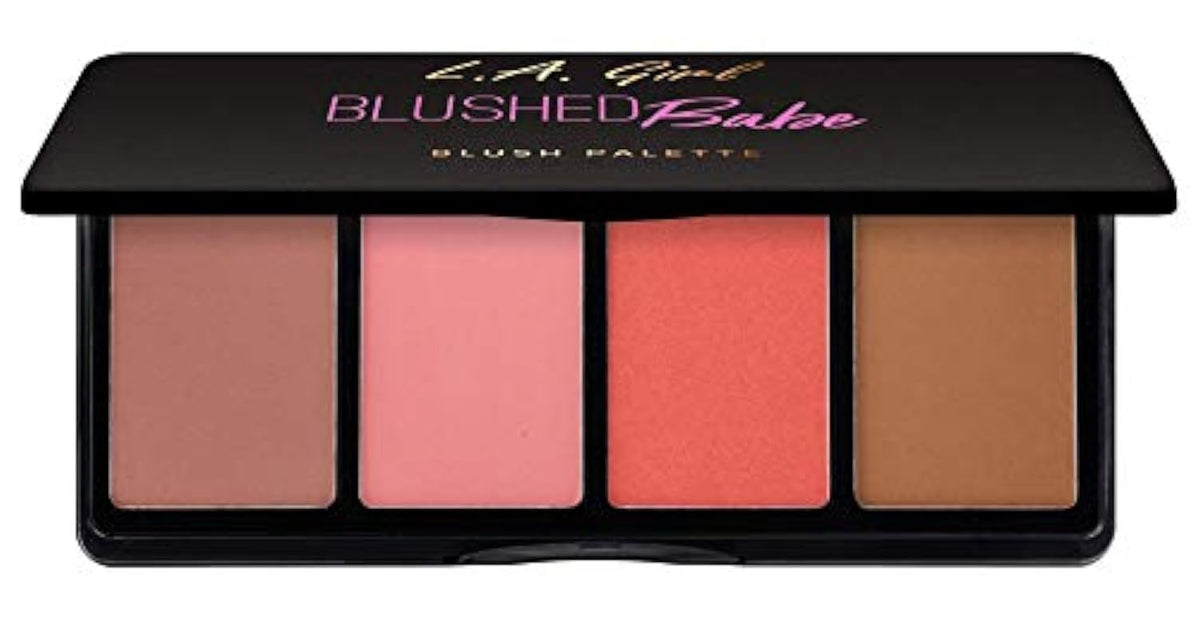 L.A. Girl Fanatic Blush Palette, Blushed Babe GBL422 Beauty & Personal Care L.A. Girl