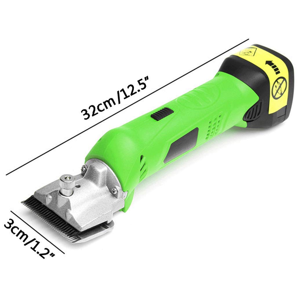 Livestock Electric Clipper,450W Cordless Horsehair Shears Rechargeable Grooming Clippers Scissor Electric Shearing Machine Haircut Trimmer for Shaving Beauty and Personal Care GagalU