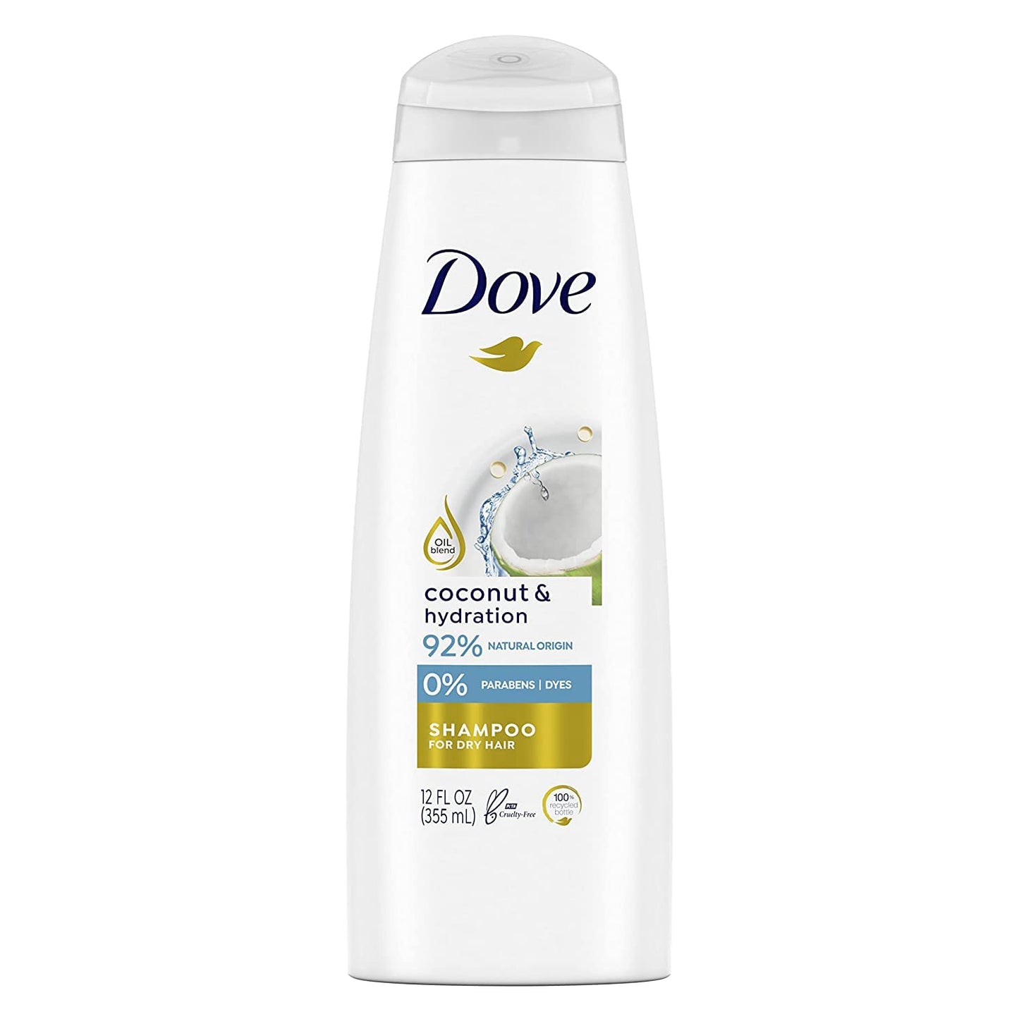 Dove Nutritive Solutions Coconut & Hydration Shampoo, 12 fl oz (Pack of 2) Beauty & Personal Care Dove