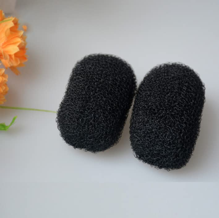 Duehut Hair Clip Inserts, 2PCS Charming Hair Style Tool Hair Pads Hair Clip, Bump It Up Volume Inserts for Women Lady Girls (Black and Brown) Beauty & Personal Care Duehut