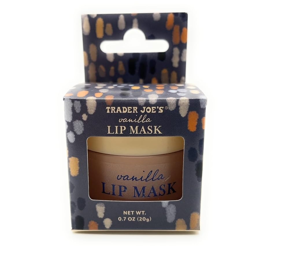 Generic Vanilla Lip Mask with Vanilla Fruit Extract by Trader Joes - 0.7 oz (20g) - Pack of 1 Beauty and Personal Care Tomo Wellness