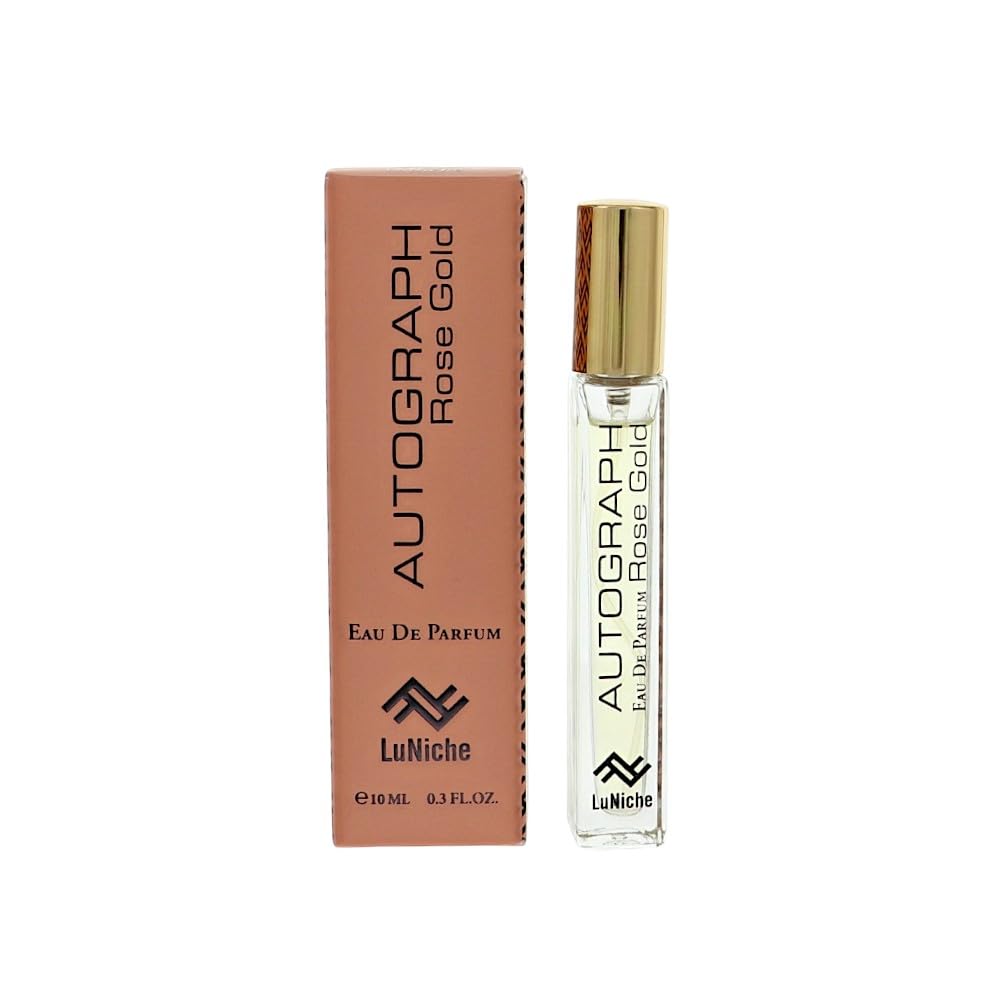 LUNICHE Autograph Rose Gold For Men - 0.3 Oz Eau De Parfum Spray Beauty & Personal Care LUNICHE