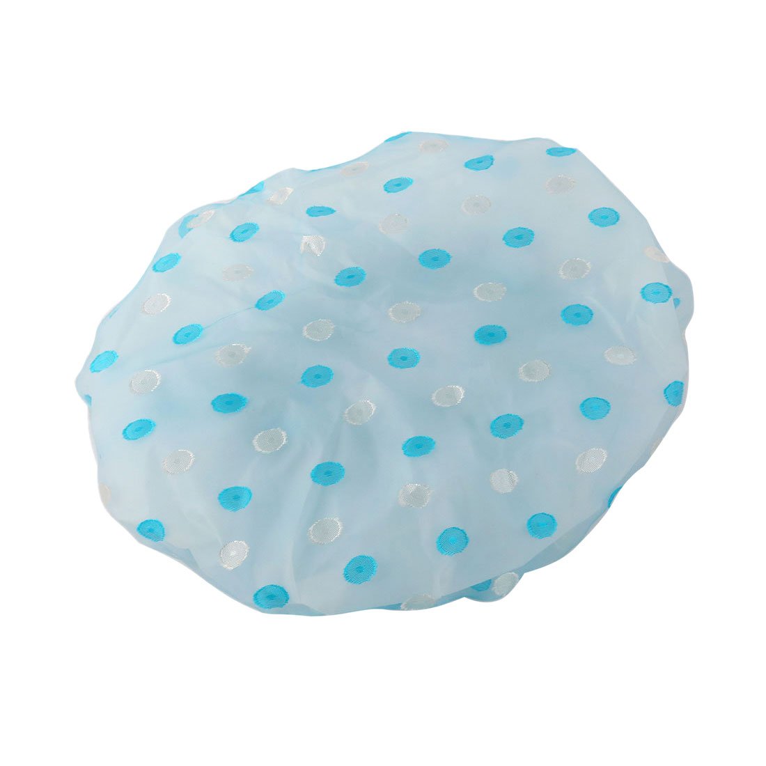 Ruilogod Organza Dot Pattern Home Bathroom Hair Protector Water Resistant Spa Bath Shower Cap (id: 35c 011 073 53d 1b3 Beauty and Personal Care Ruilogod