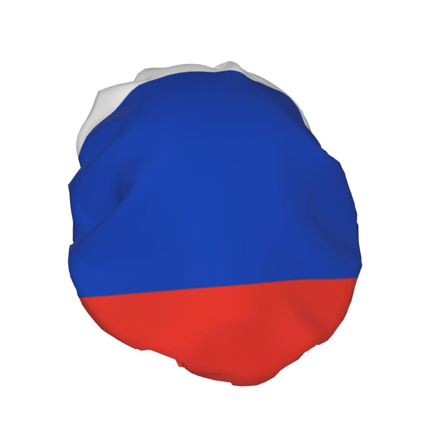 Russia Flag Prints Shower Cap Double Layer Lined Waterproof Bathing Shower Hat Beauty and Personal Care Hayyett