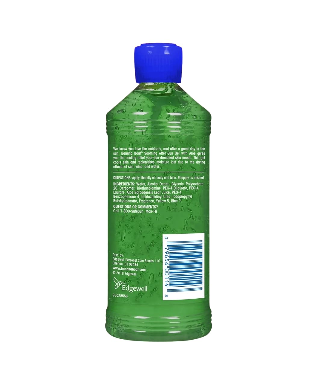 Banana Boat Aloe Vera Gel, 16 oz Beauty & Personal Care Blossom