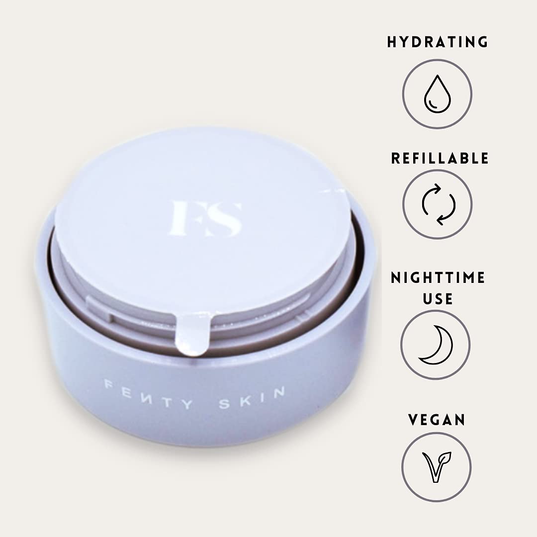 Fenty Skin Instant Reset Overnight Recovery Gel-Cream - Hydrating Night Face Moisturizer with Hyaluronic Acid, Facial Skin Care for Fine Lines Beauty & Personal Care FENTY BEAUTY