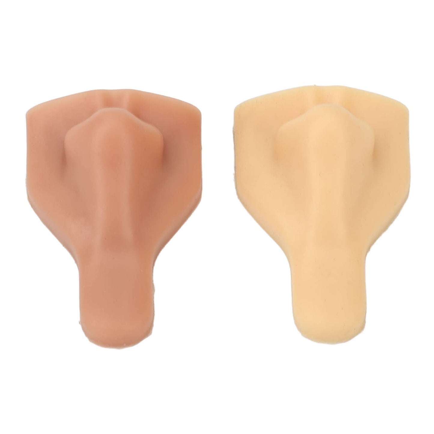 2pcs 3D Nose Model, Soft Silicone Nose Model, Flexible Model Body Part Displays High Simulation Nose Model Body Part Displays for Piercing Practice Beauty and Personal Care Luqeeg