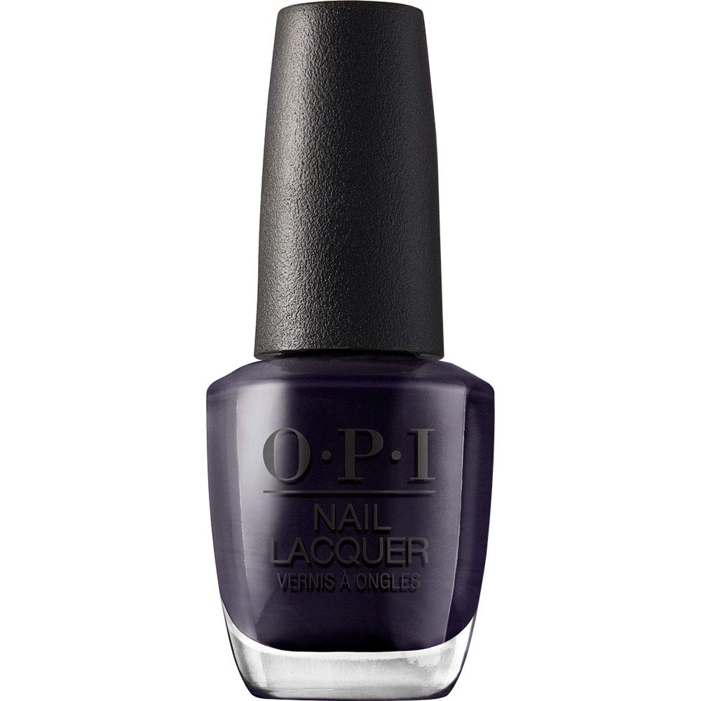 OPI Nail Lacquer Suzi & the Arctic Fox | Opaque Dark Gray Crème Chip Resistant Nail Polish | Iceland Collection Beauty & Personal Care OPI